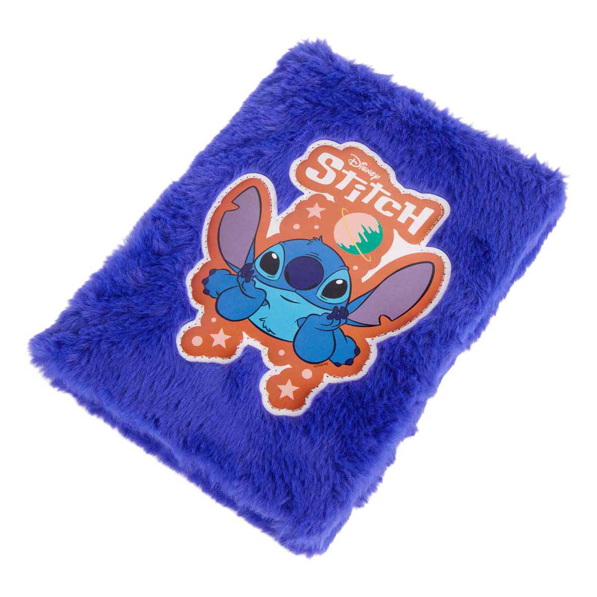 Canenco - Canenco Stitch pluche notitieboek donkerblauw
