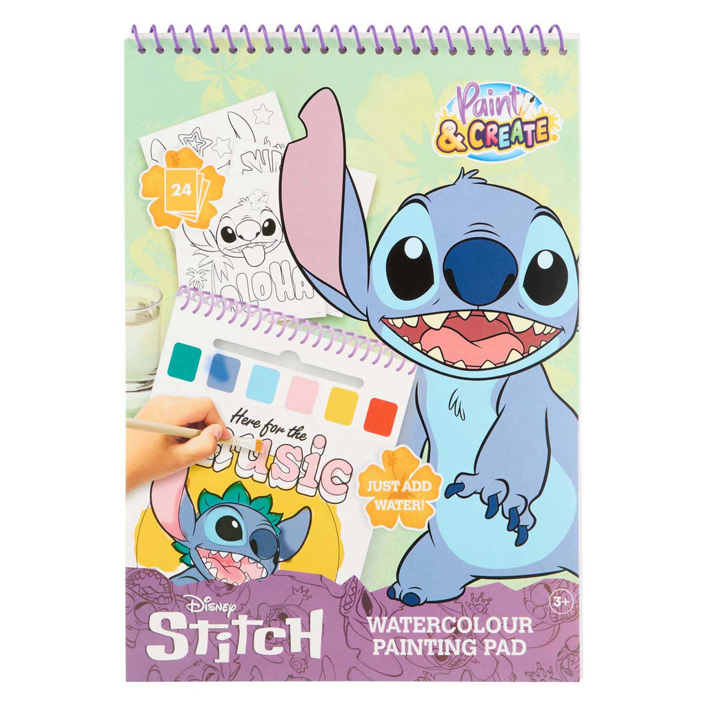 Canenco stitch water verfset boek - incl kwast