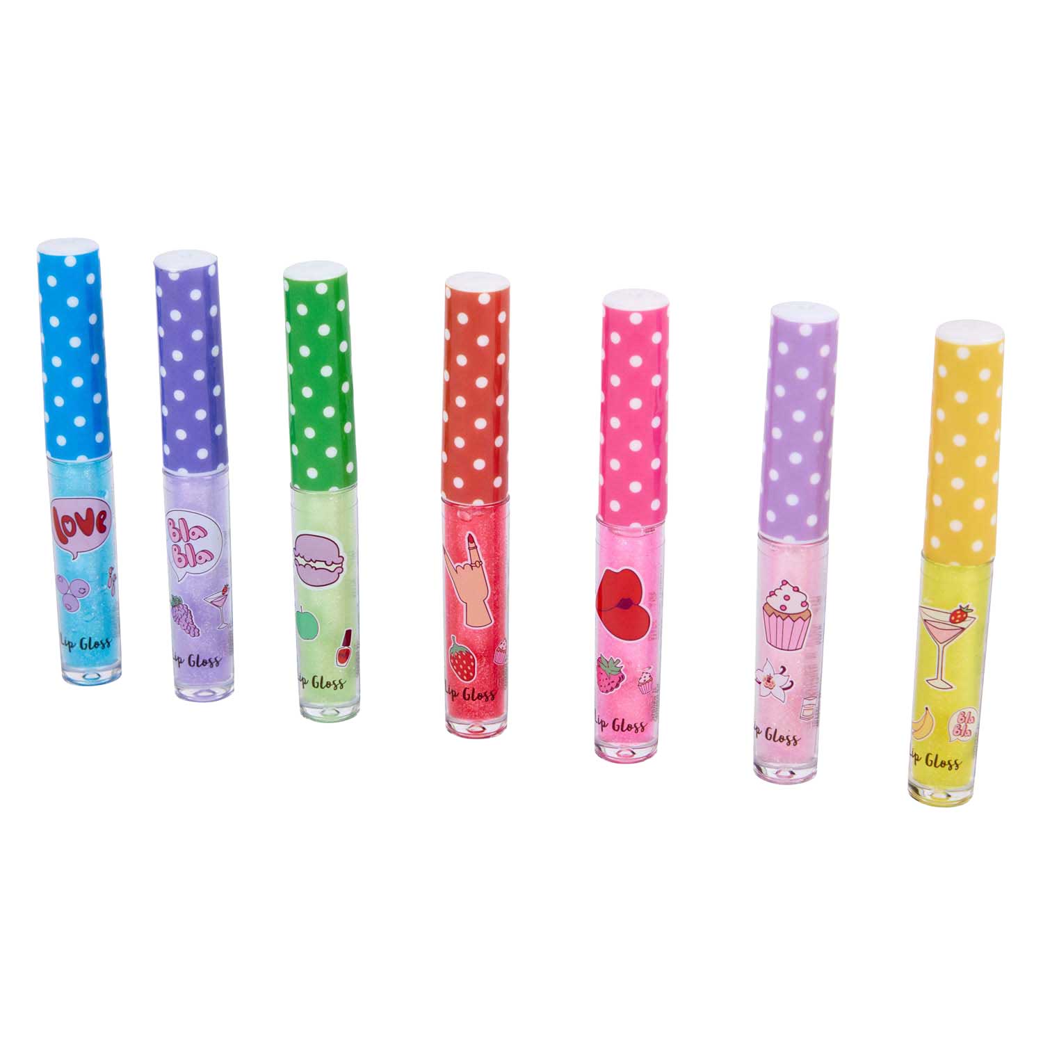 Canenco create it! lipgloss geur glitter - 7st.