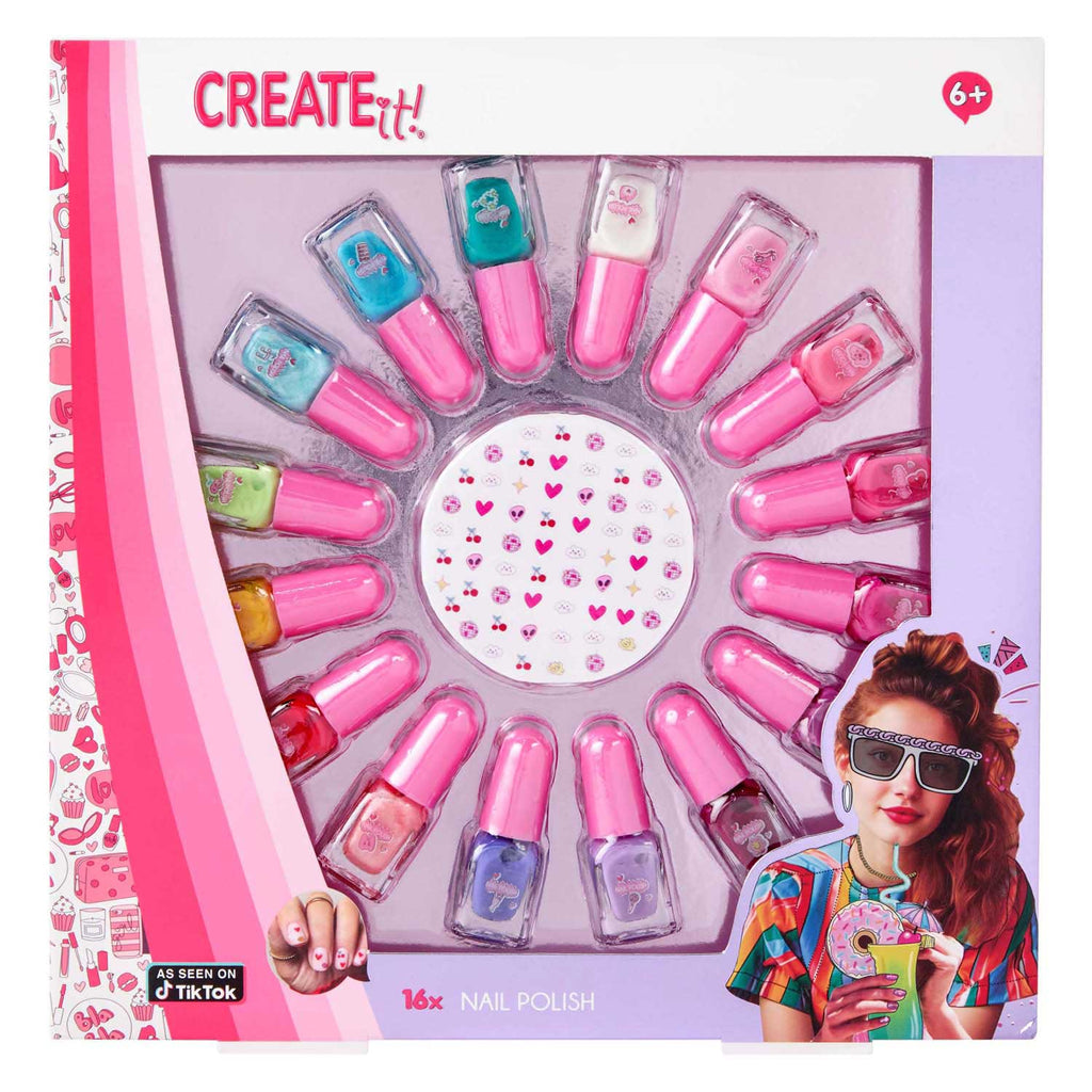Canenco - Canenco Create it! nagellak set - 16 stuks