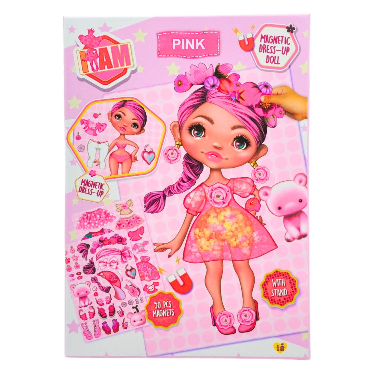 Canenco - Canenco magnetic dress up doll - summer a5