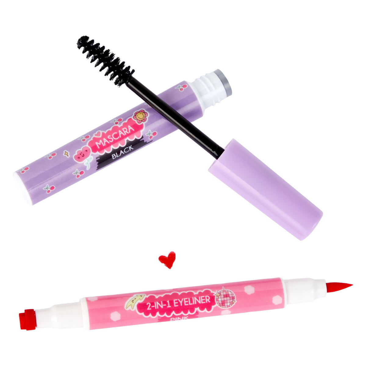 Canenco - Canenco Create it! oog make-up set - mascara en eyeliner met stempel