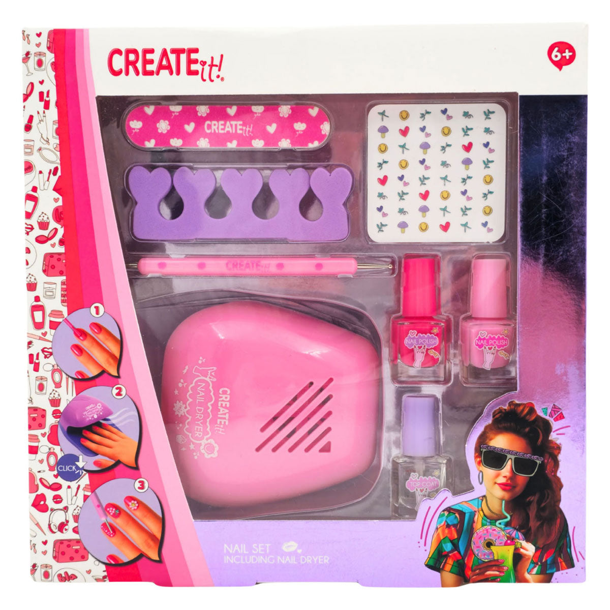 Canenco - Canenco Create it! nageldroger set