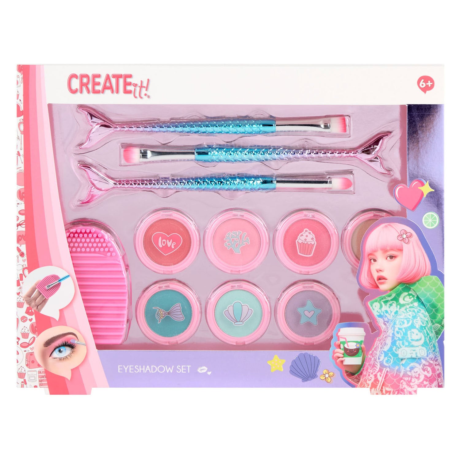Canenco - Canenco Create it! oogschaduw set - 11dlg.