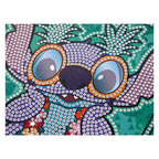 Canenco - Canenco Stitch diamond painting canvas glow in the dark 19x19cm