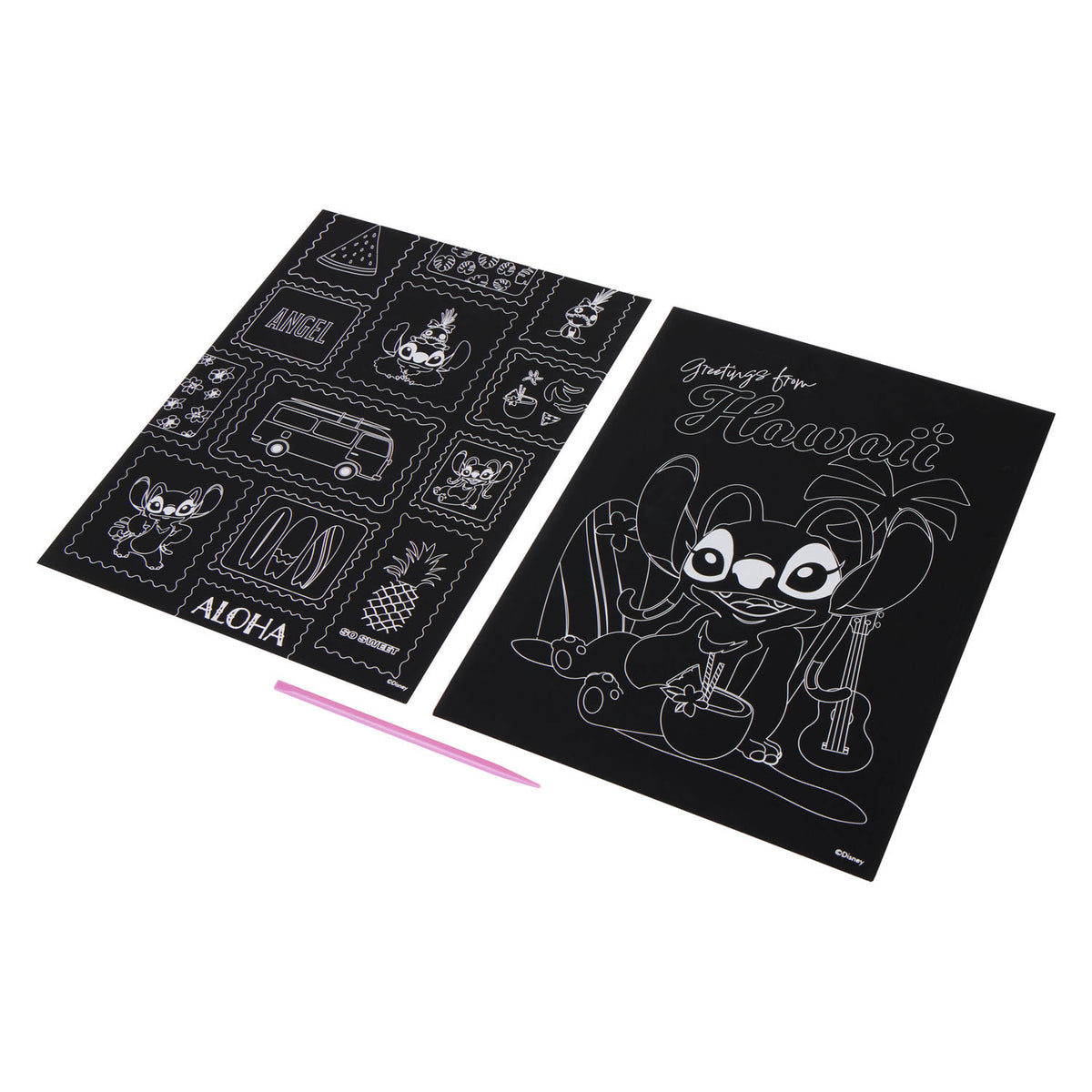 Canenco - Canenco Stitch & angel kraskunst poster 29x15cm