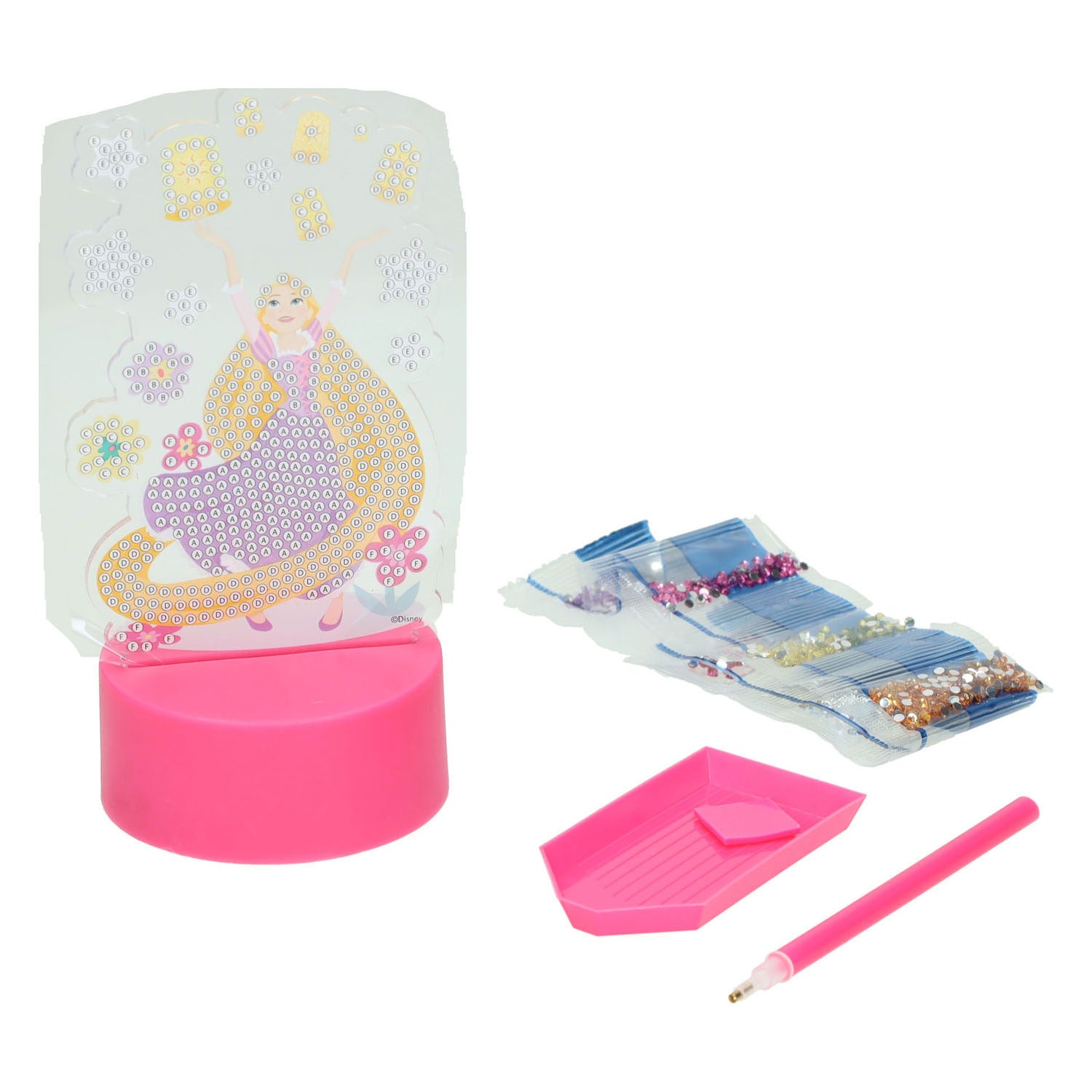 Canenco - Canenco prinses diamond painting nachtlamp