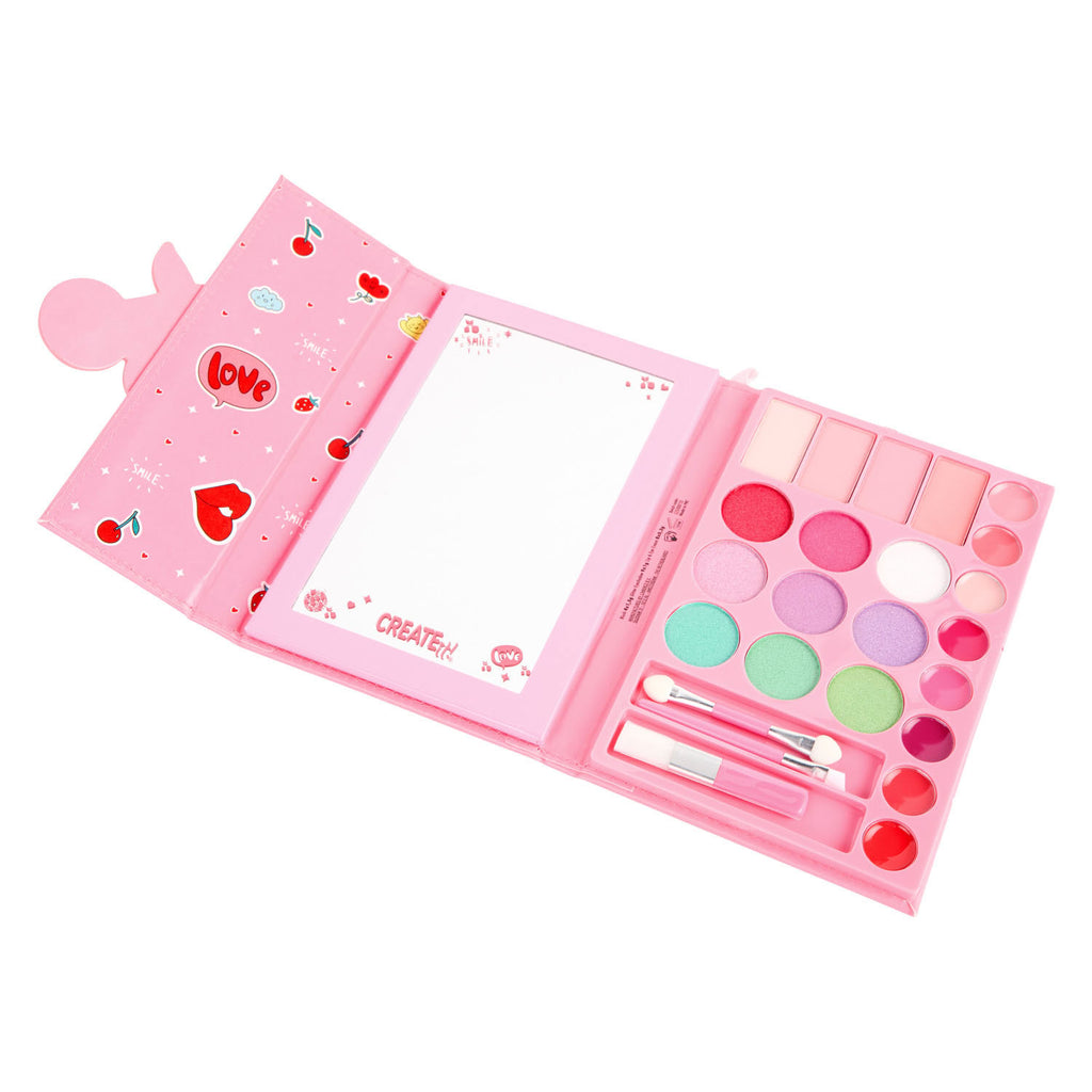 Create it! makeup boek kers magneetsluiting | 6 stuks