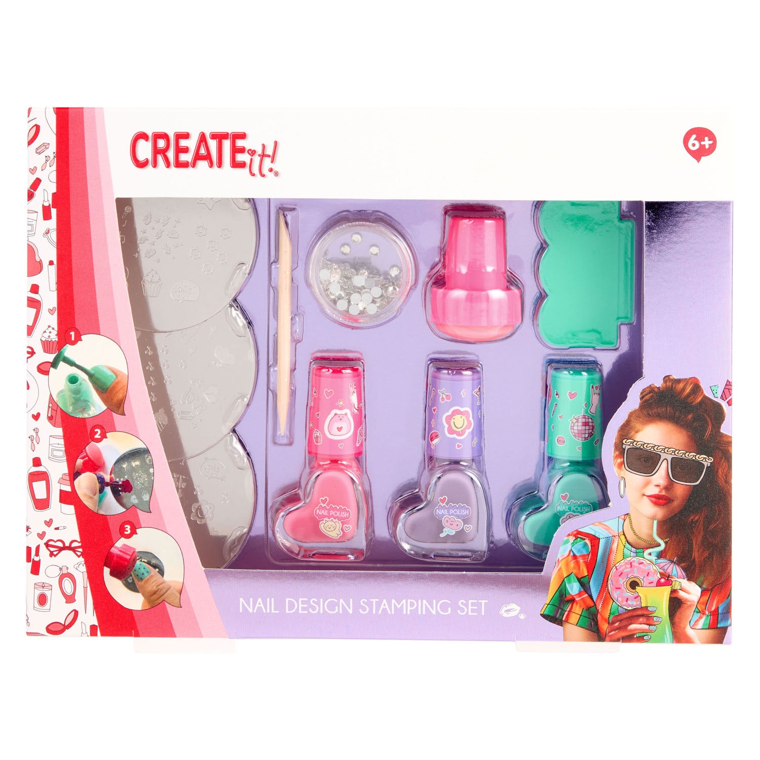 Create It! - nageldecoratie stempelset