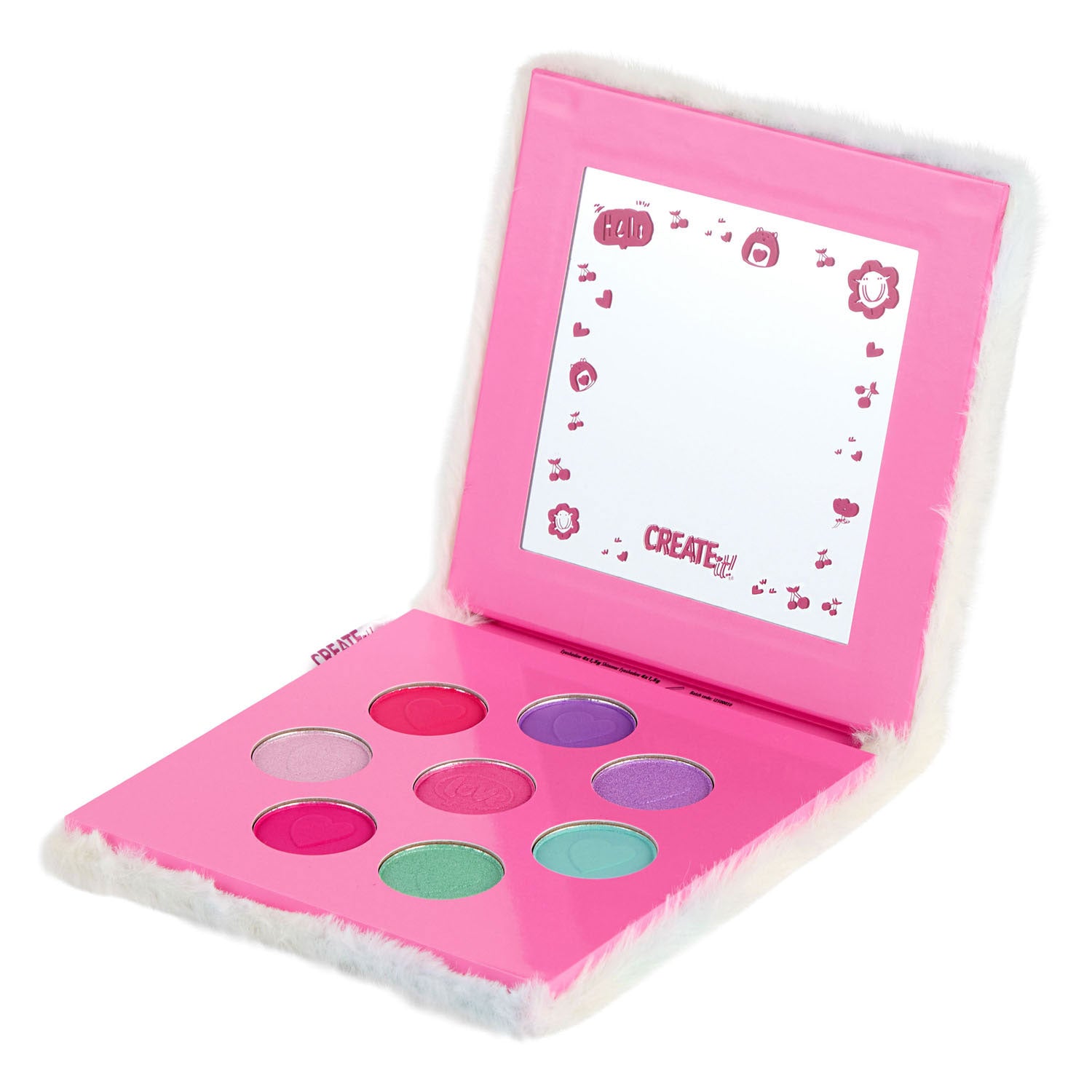 Create It! - oogschaduw palette fluffy - 8 kleuren