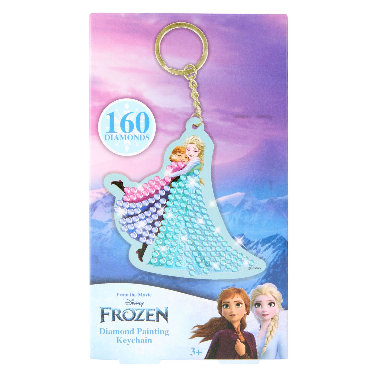Canenco - Canenco Frozen diamant painting sleutelhanger