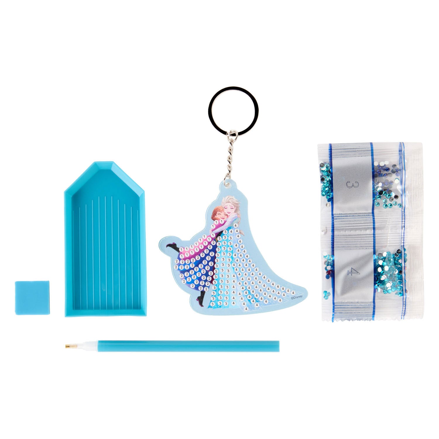 Canenco - Canenco Frozen diamant painting sleutelhanger