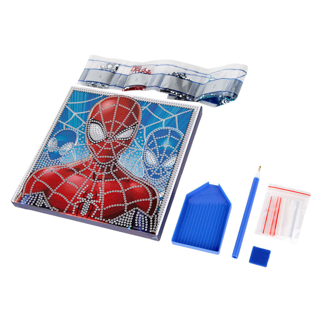 Canenco - Canenco Spiderman diamond painting canvas - 19x19cm