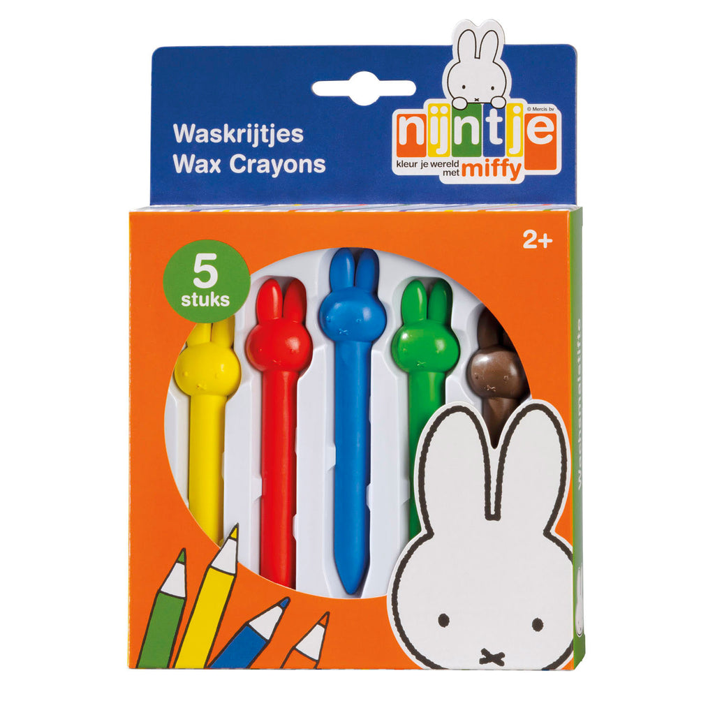 Bambolino toys nijntje waskrijtjes, 5st.