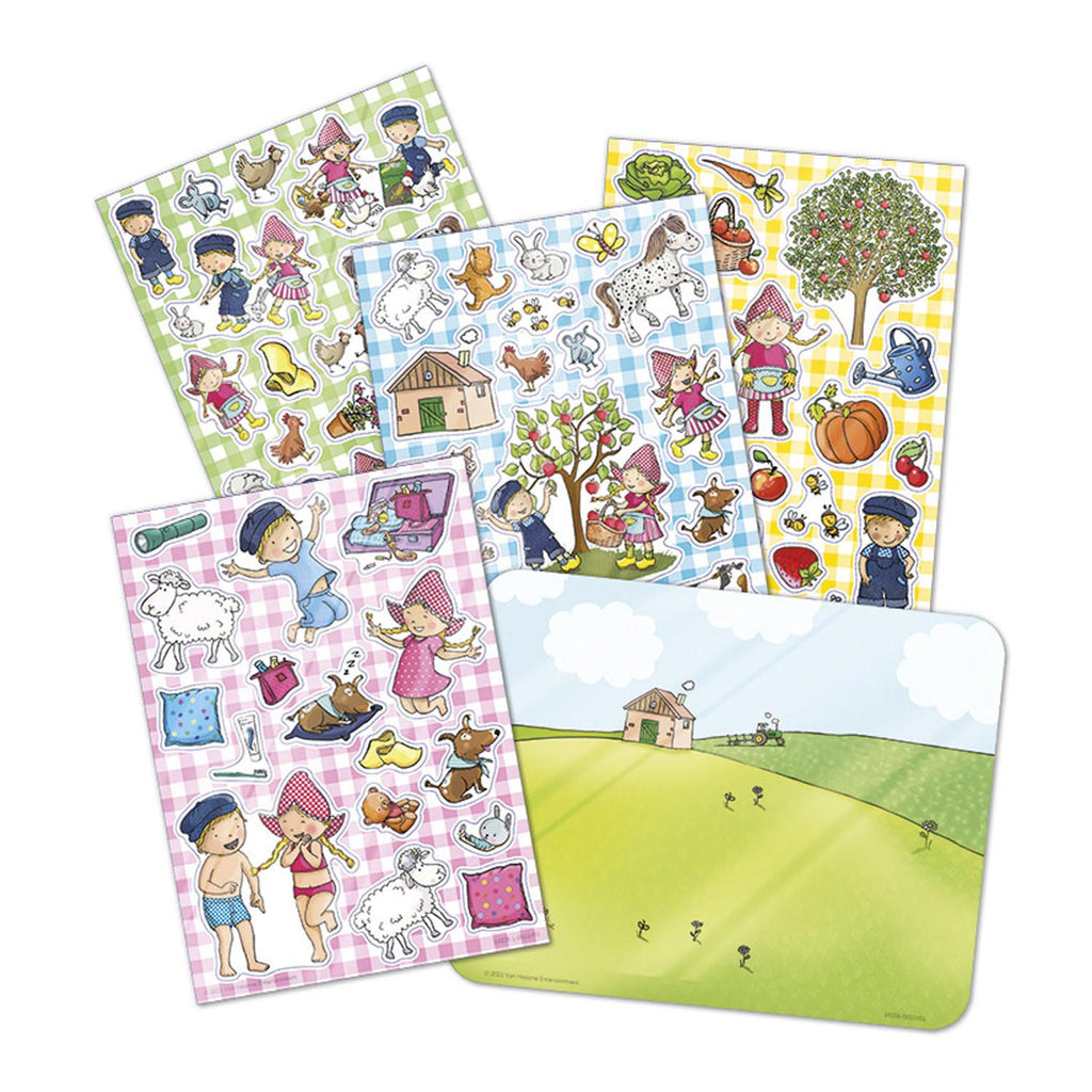 Totum fien teun raamstickers