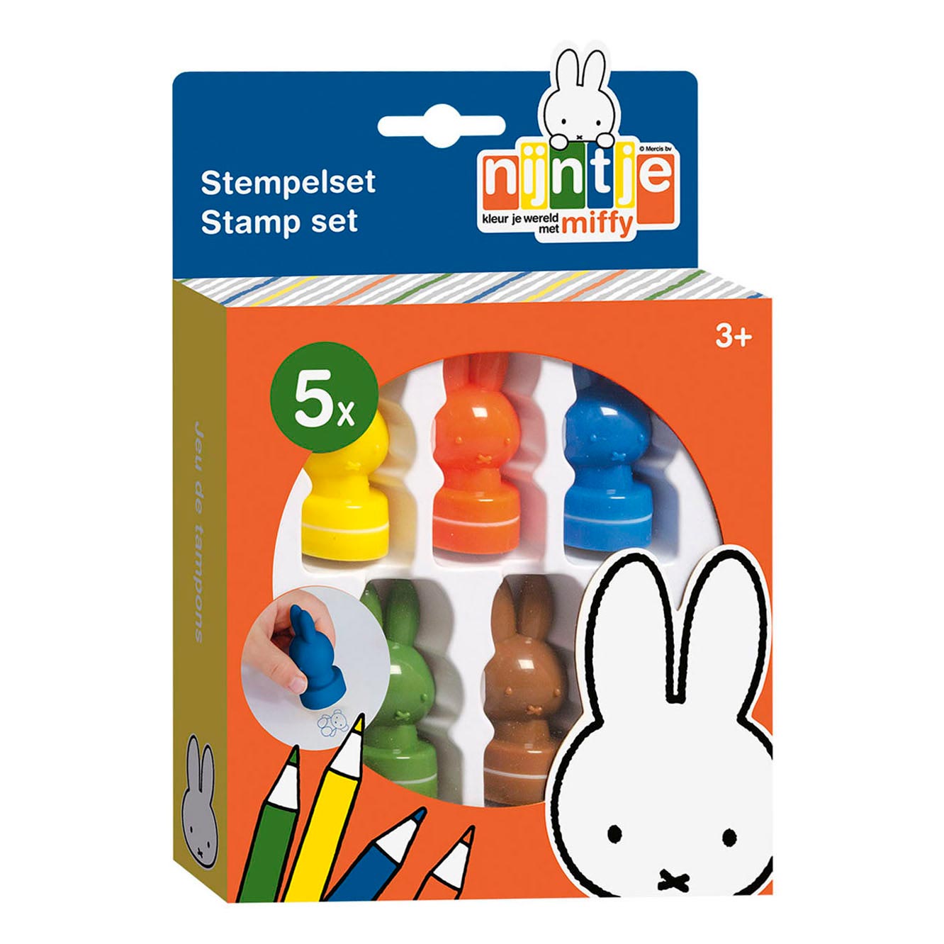 Totum nijntje zelfinktende stempels