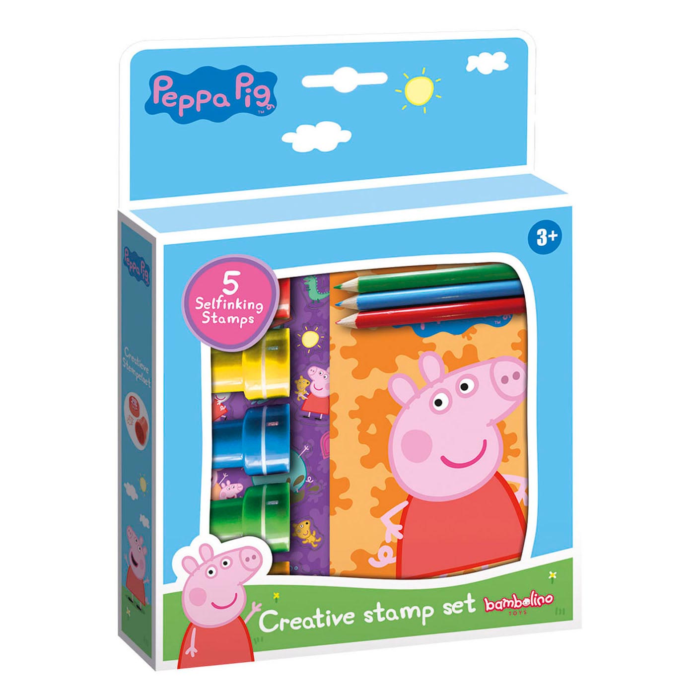 Totum peppa pig creative stempelset