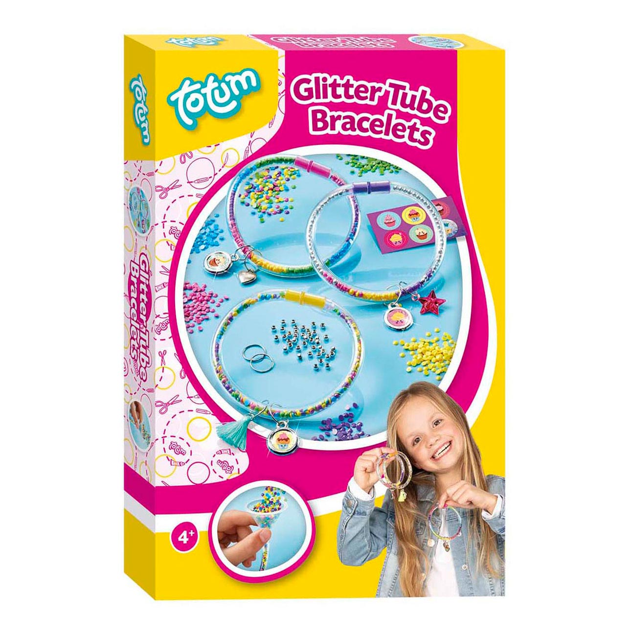 Totum glitter tubes armbanden maken