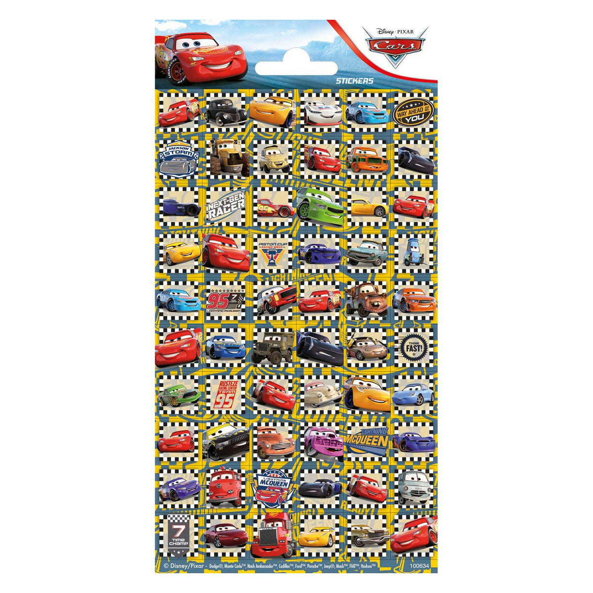 Totum - Totum Stickervel cars