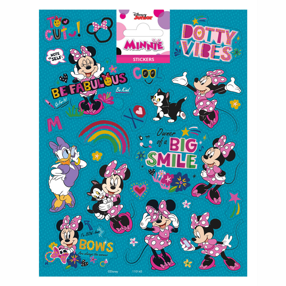 Totum - Totum Stickervel minnie mouse
