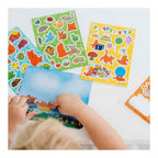Bambolino toys dikkie dik raamstickers, 45dlg.