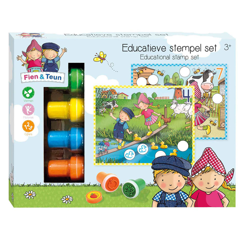 Bambolino fien teun educatieve stempelset