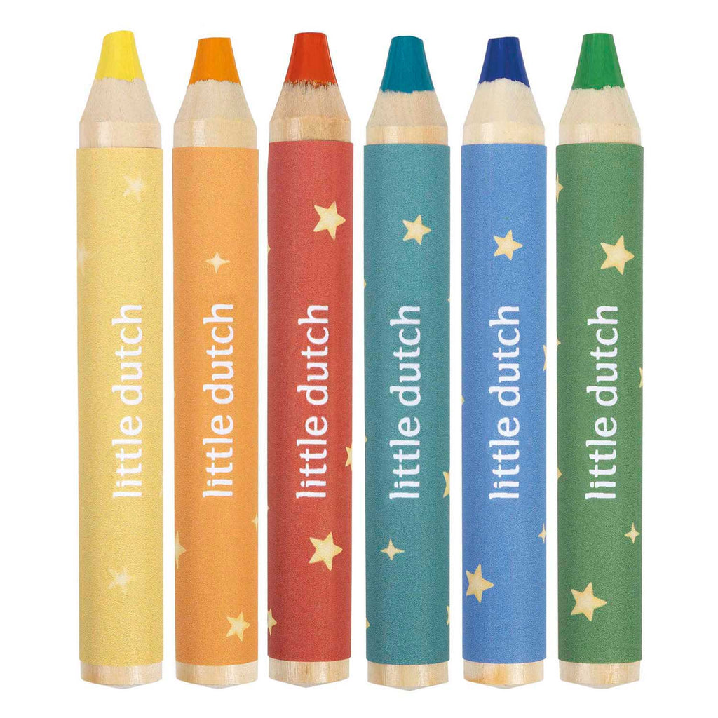 Little Dutch - Little Dutch potloden jim - 6 stuks