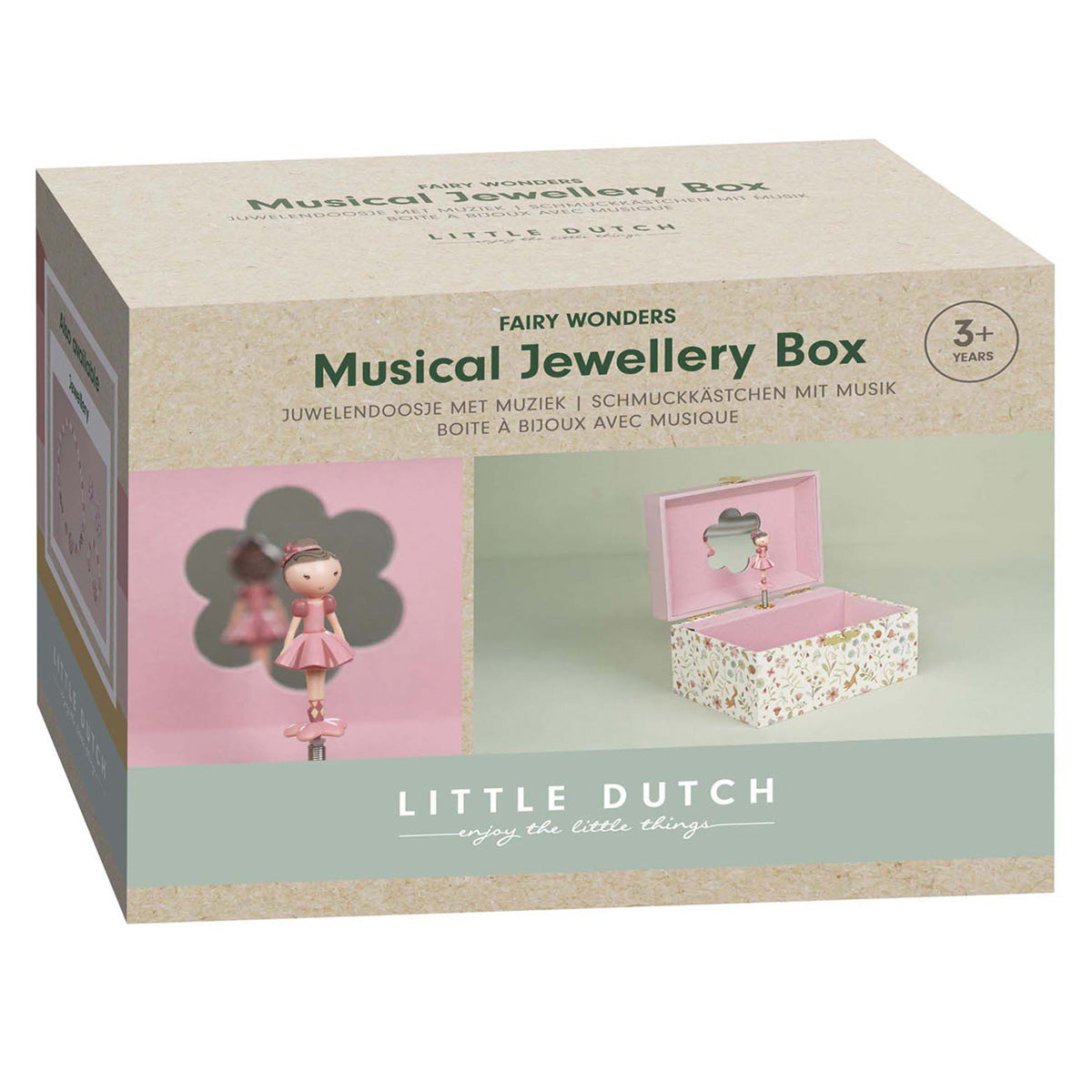 Little dutch sieradendoosje rosa - fairy garden