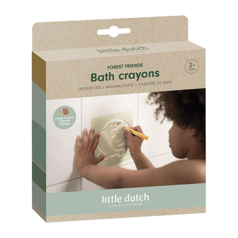 Bambolino Toys - Bambolino Toys Little dutch badkrijtjes forest friends - 9 delig
