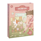 Bambolino Toys - Bambolino Toys Little dutch kleurset rosa fairy garden