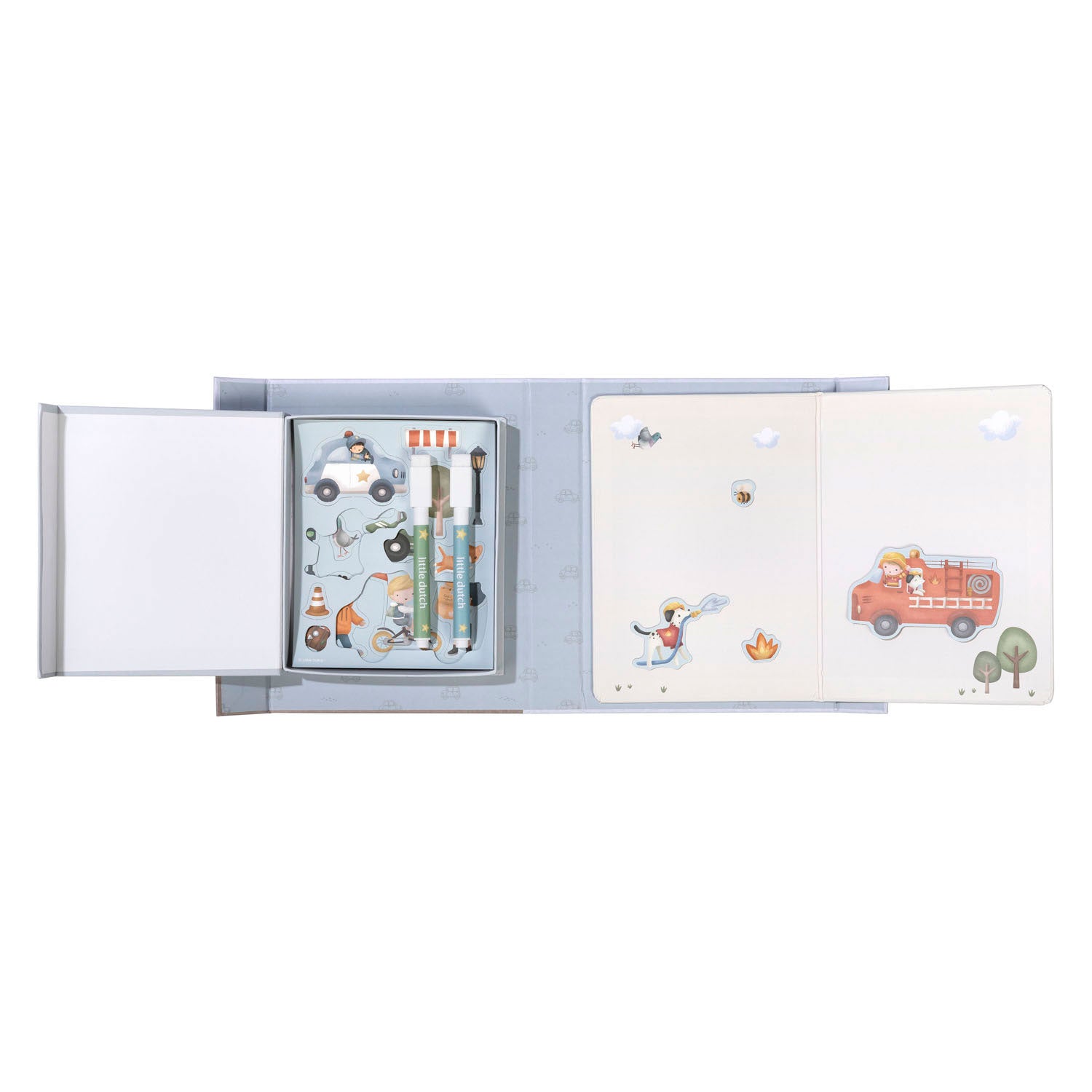Bambolino Toys - Bambolino Toys Little dutch whiteboard kleurset - jim voertuigen