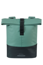 Basil b.v. basil dubbele tas cove 28-32l zilvergroen zwart