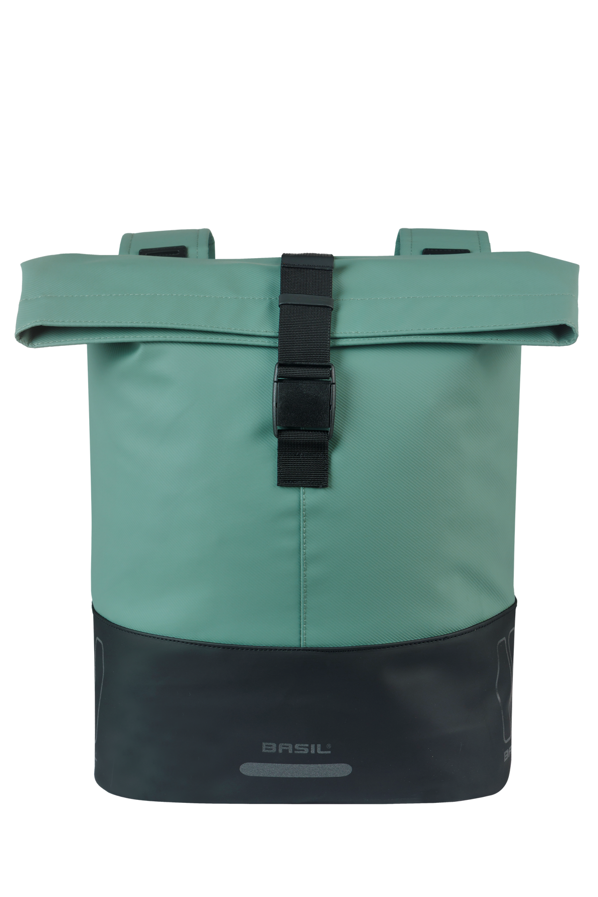 Basil b.v. basil dubbele tas cove 28-32l zilvergroen zwart