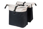 Basil B.V. - B.V. Tas basil vive dubbel wit/zwart | mik | 35l