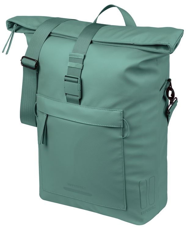 Basil B.V. - B.V. Tas basil brooklyn enkel groen | mik hooks | 17l