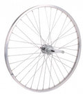 Achterwiel 26 x1 3 8. aluminium velg, kt remnaaf zilver