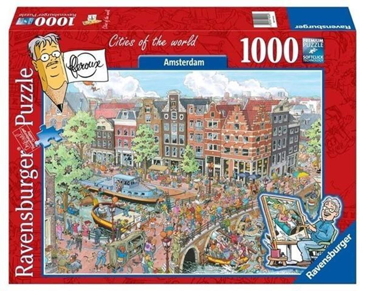 Ravensburger - puzzel fleroux amsterdam 1000pcs
