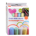 - Gekleurd Schoolkrijt 12st