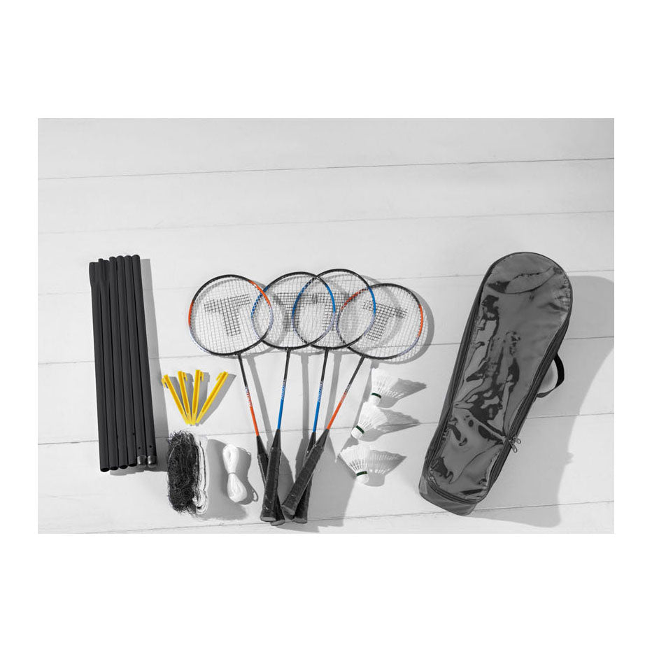 Vinz - Vinz badminton set & net - 4 personen