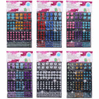 Diamanten stickers, 120st.