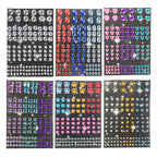 Diamanten stickers, 120st.