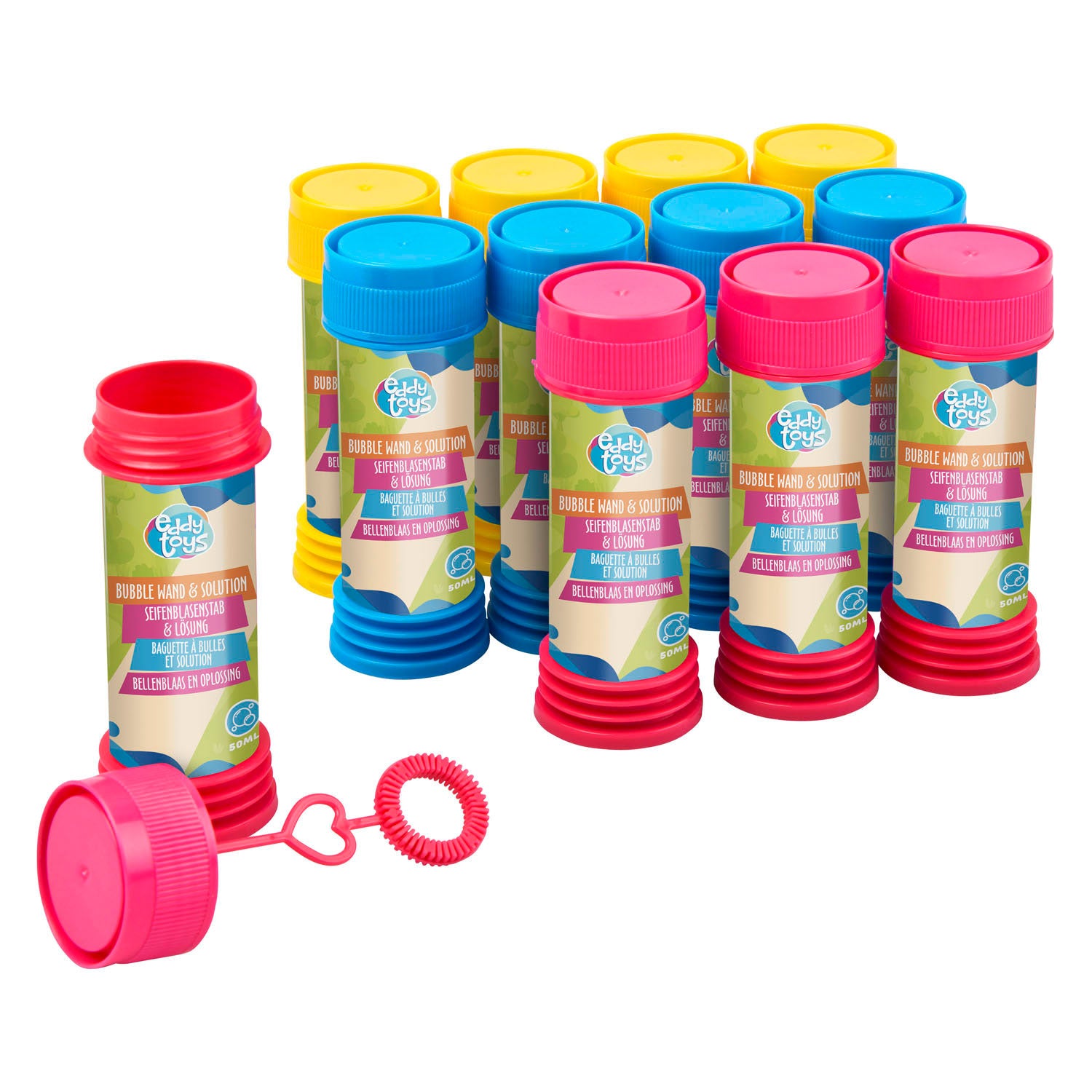 - Bellenblaas 50ml 12 stuks