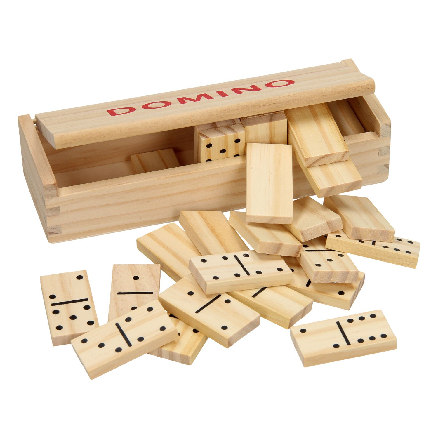 - Naturel Houten Domino