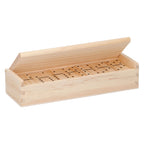 Naturel houten domino