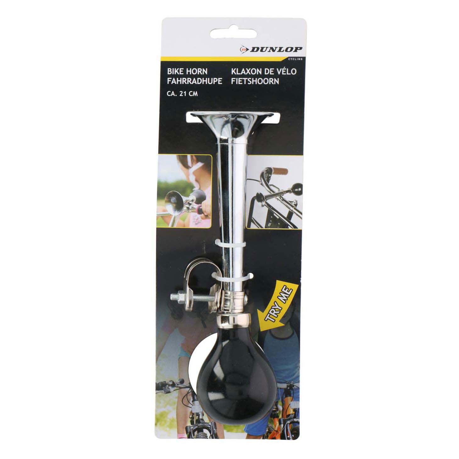 Dunlop - Dunlop fietstoeter - staal - 21 cm - chroom