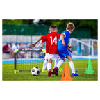 Dunlop - Dunlop Voetbalgoal met grondpinnen set van 2