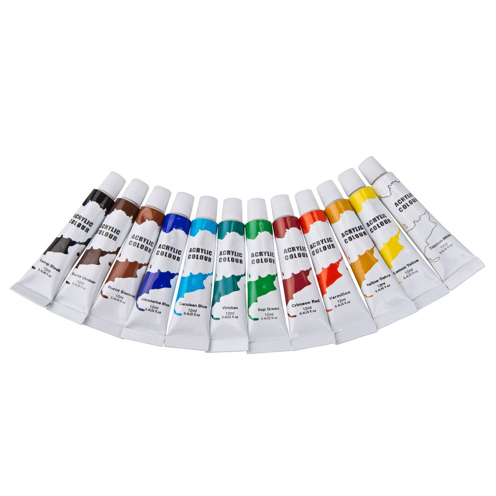 - Acrylverf 12 stuks