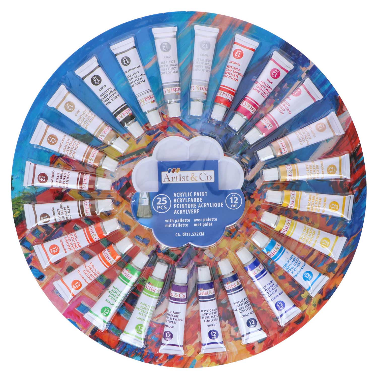 - Acrylverf 25st.