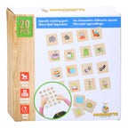 Marionette - Marionette Memospel tegenstelling hout 20dlg.