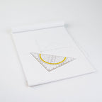 Geodriehoek, 14cm